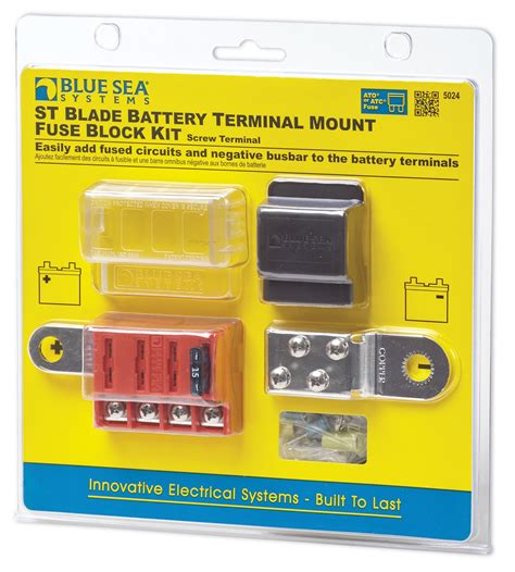 car battery power distribution box|battery terminal mount fuse block.